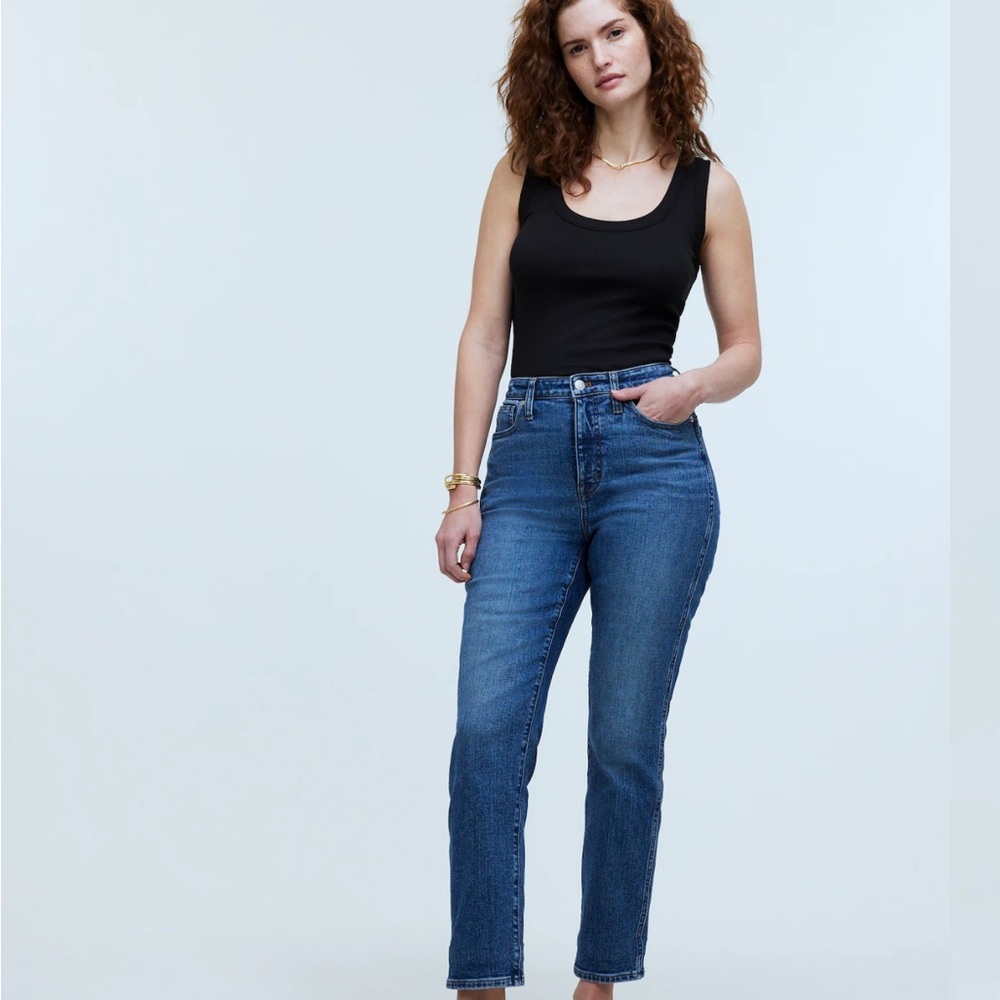 Madewell Curvy Stovepipe Jeans